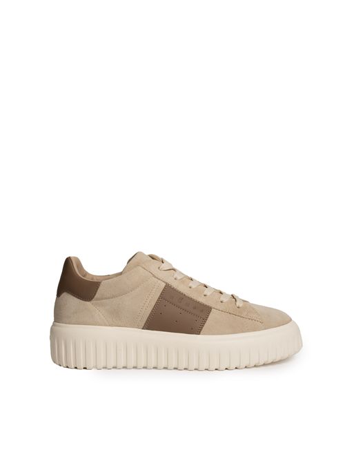 Sneakers H-Stripes in suede Beige HOGAN | HXM6450FO7T UHO342M
